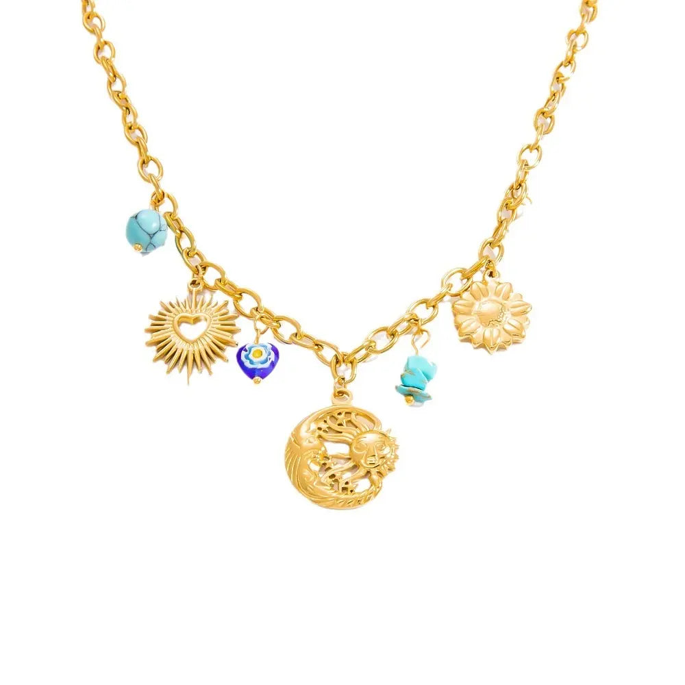 Celeste Charm Necklace