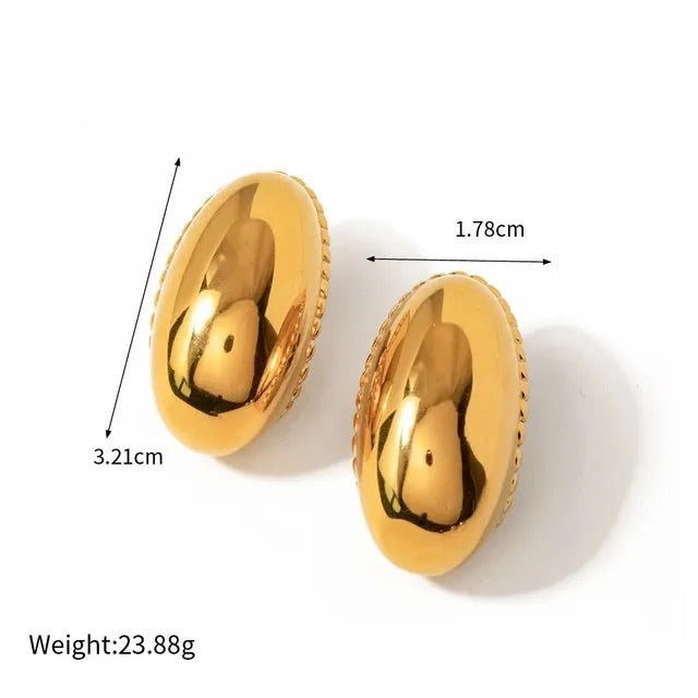 Andrea C- Shaped Earrings