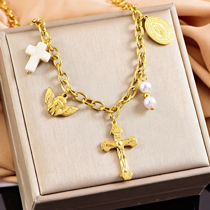 Roman Charm Necklace