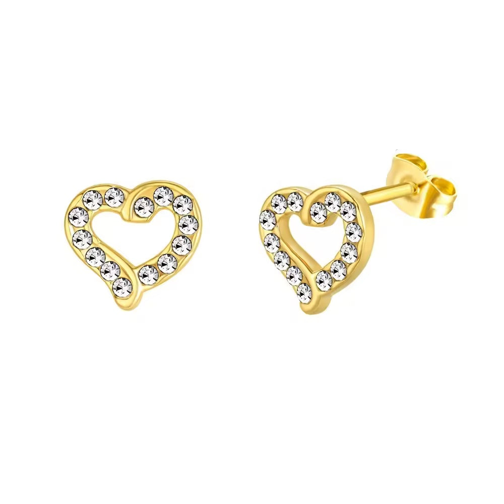 Little Heart Studs