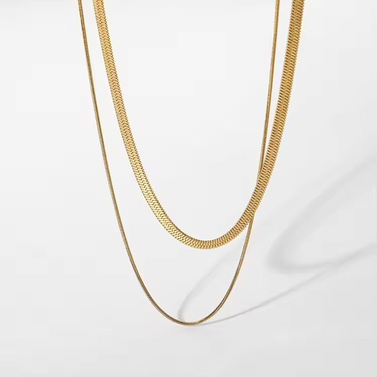 Layered Viper Necklace