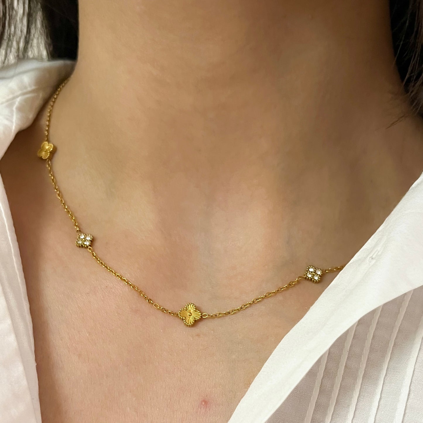 Clover Charm Necklace