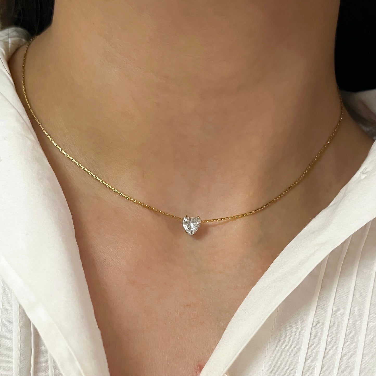 Heart Drop Necklace