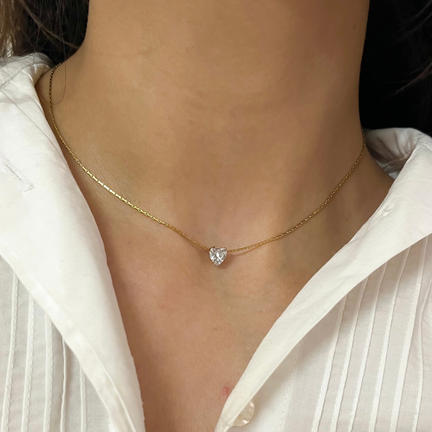 Heart Drop Necklace