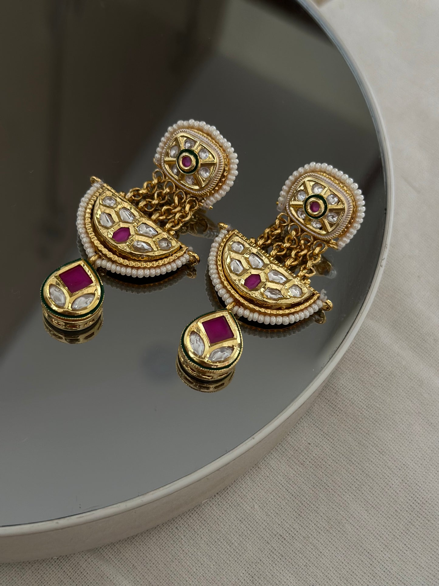 Naina Kundan Earrings