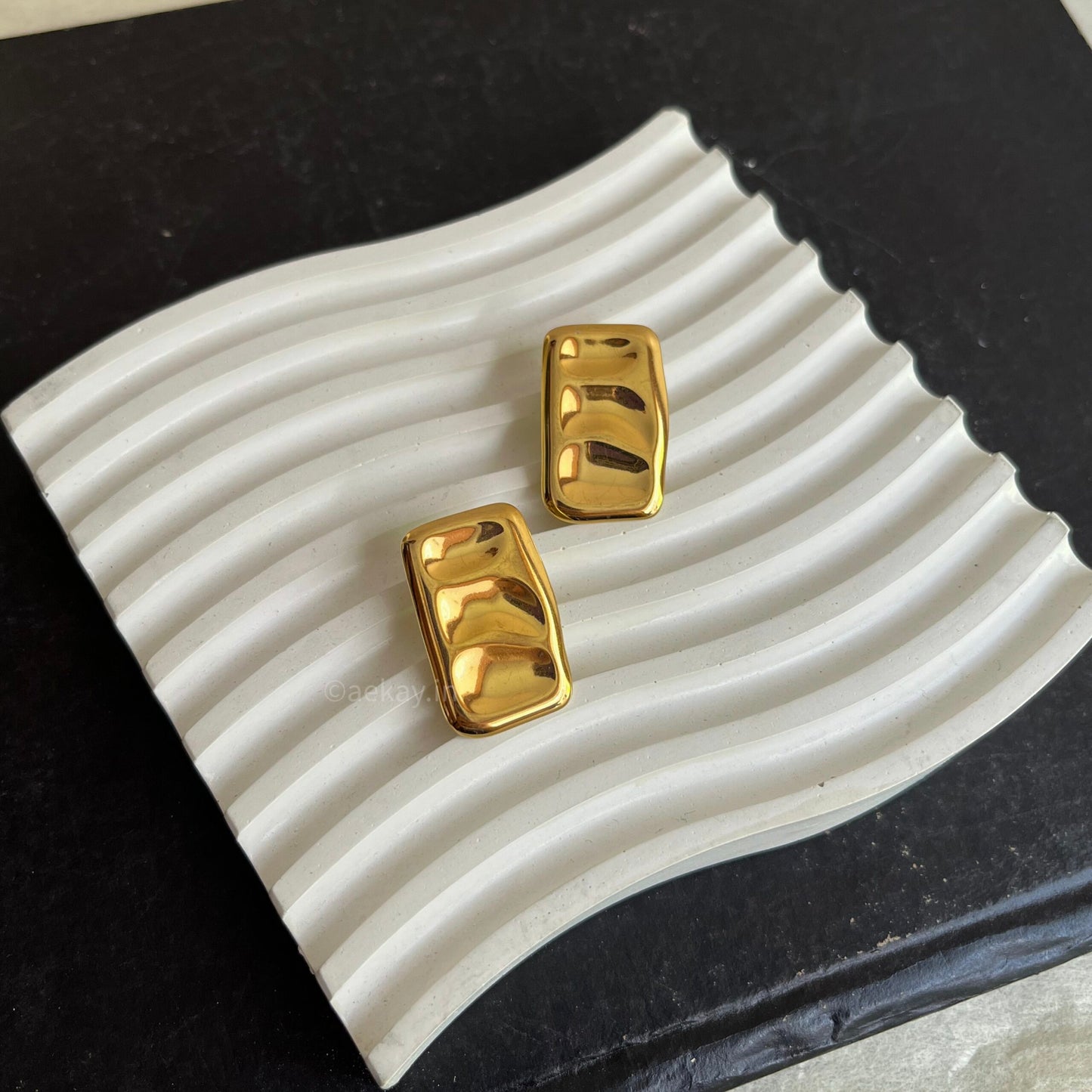 Cleo Geometrical Studs