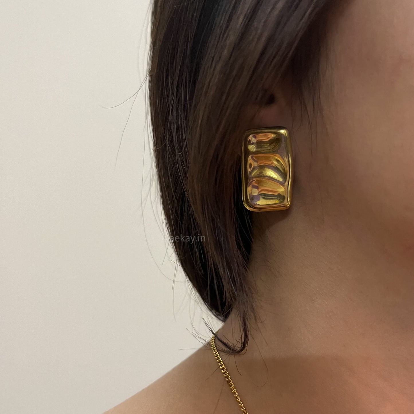 Cleo Geometrical Studs