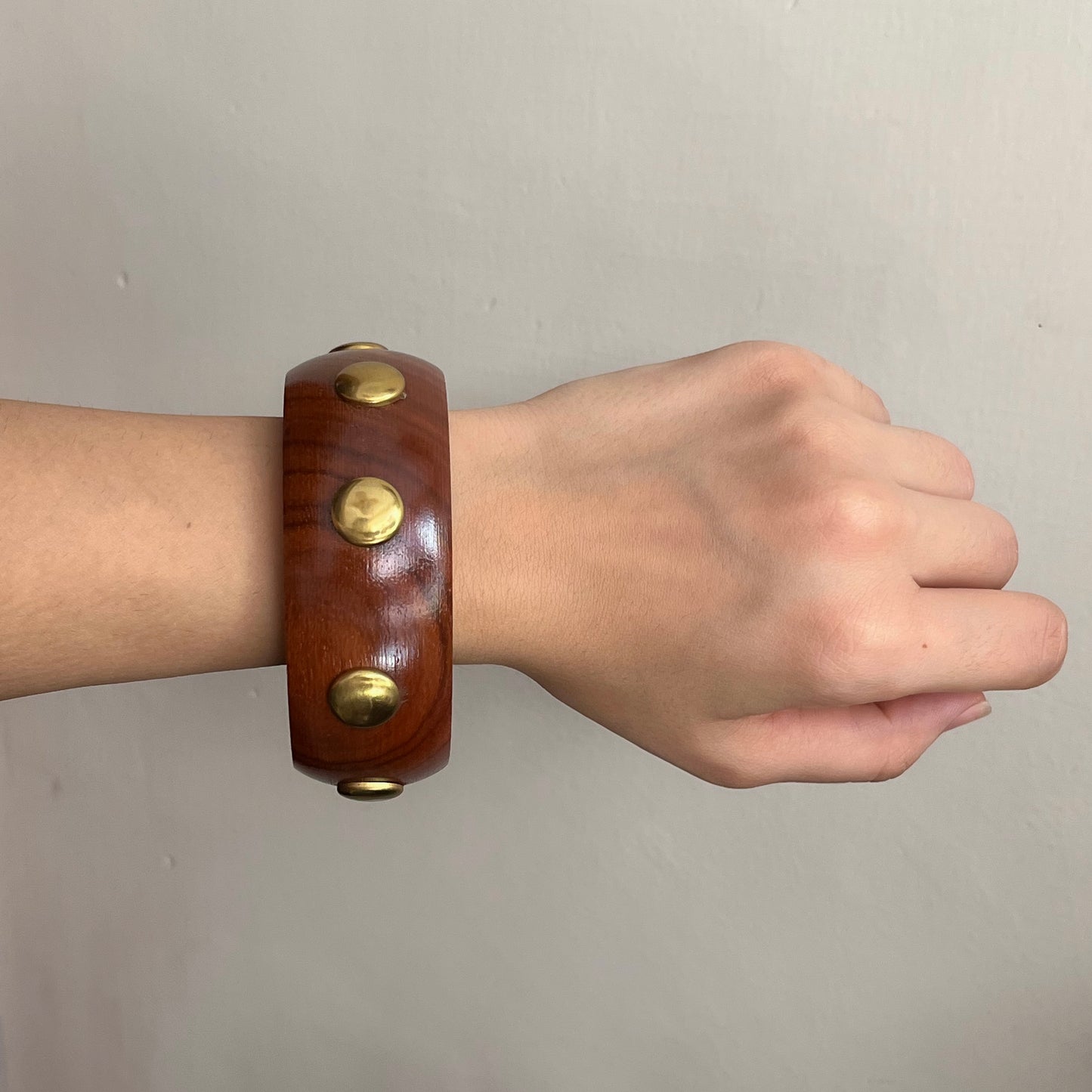 Bolt Wooden Bangle (Single)