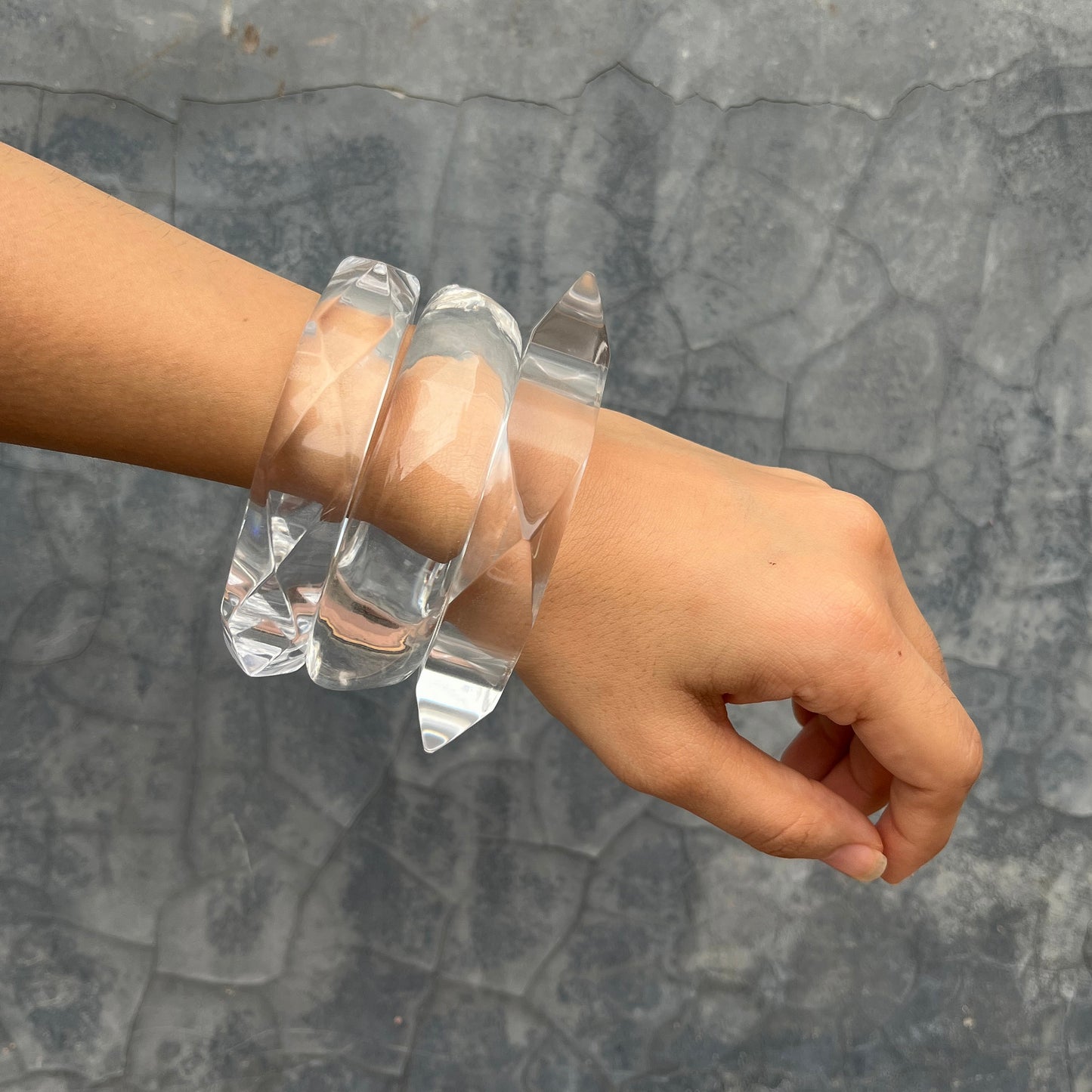Moana Clear Bangles