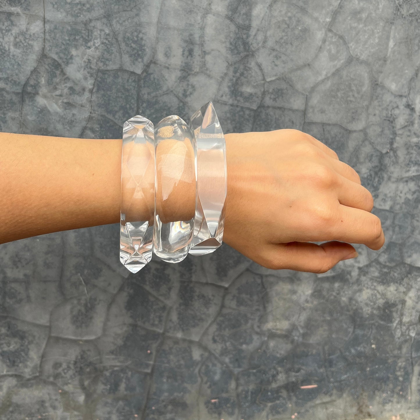 Moana Clear Bangles