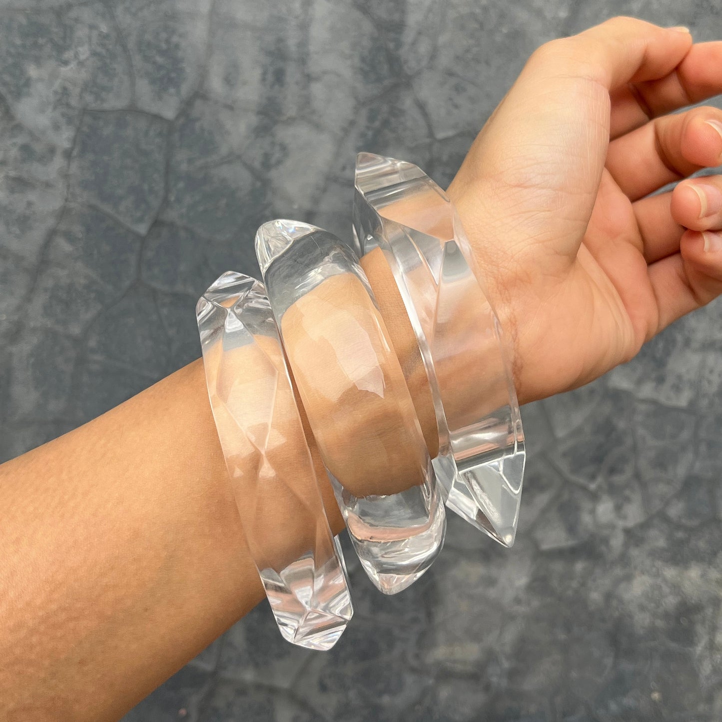 Moana Clear Bangles