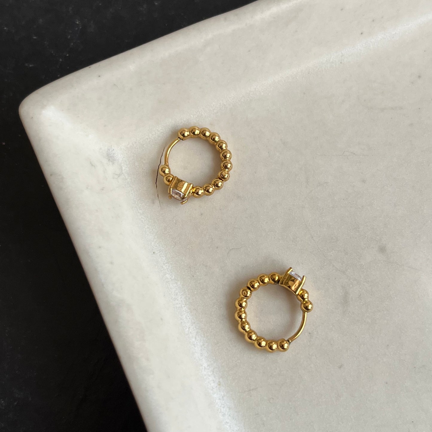 Beaded Everyday Huggies