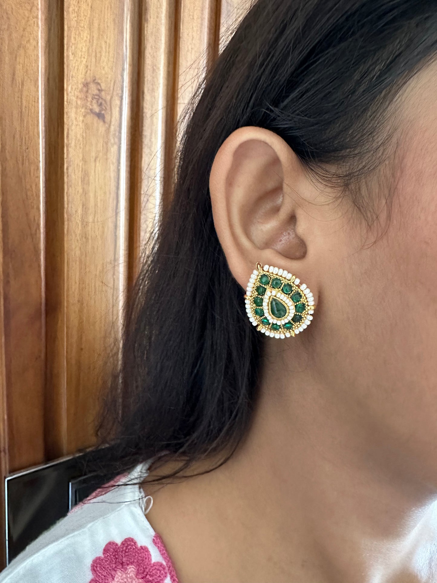 Zarna Pearl Studs