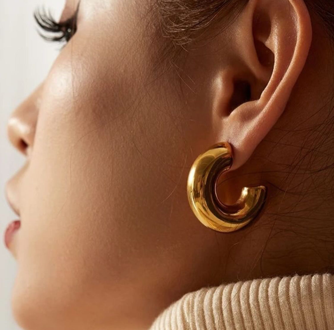 Selena Chunky Hoops