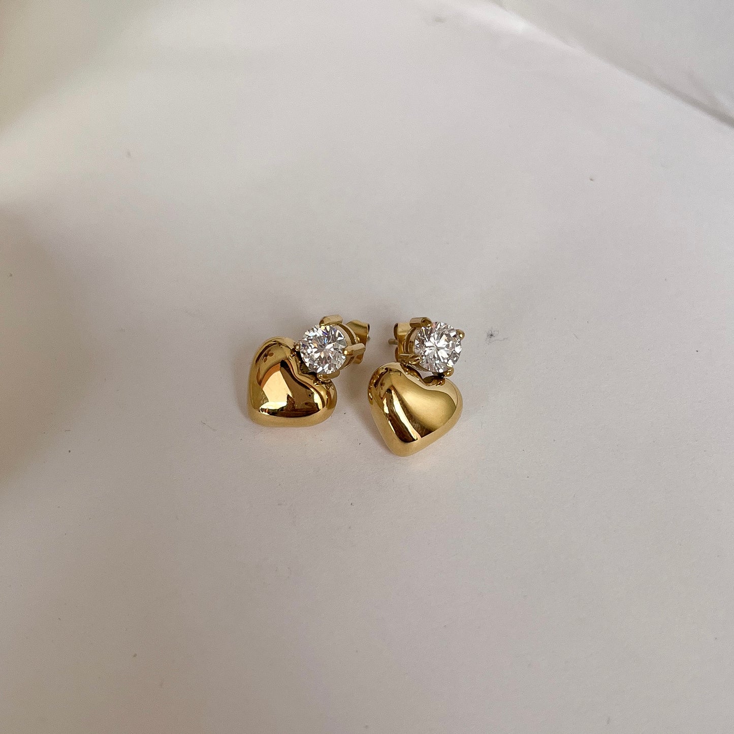 Kyna Heart Studs