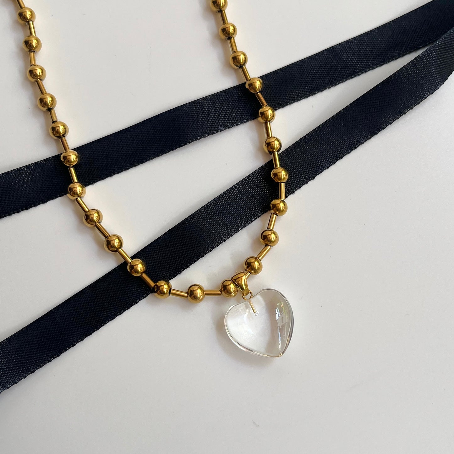 Crystal Heart Necklace