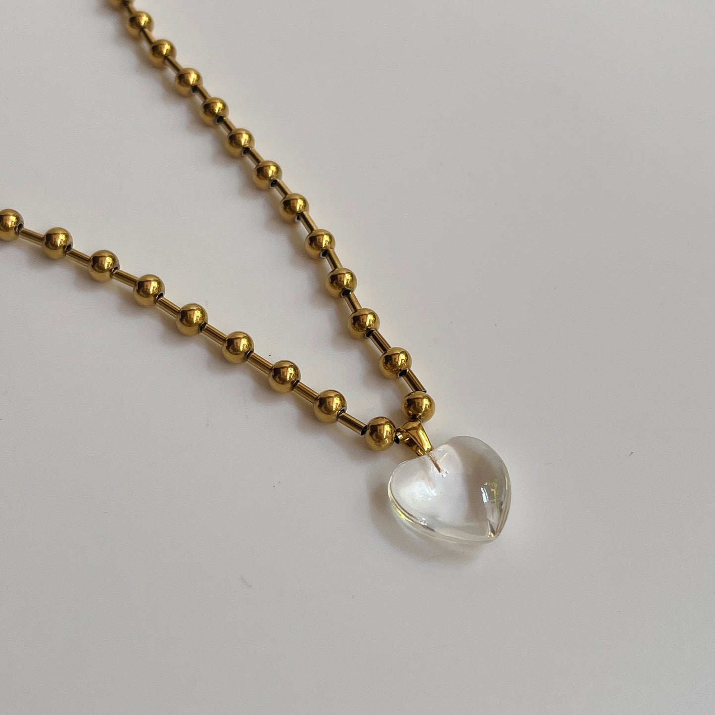 Crystal Heart Necklace