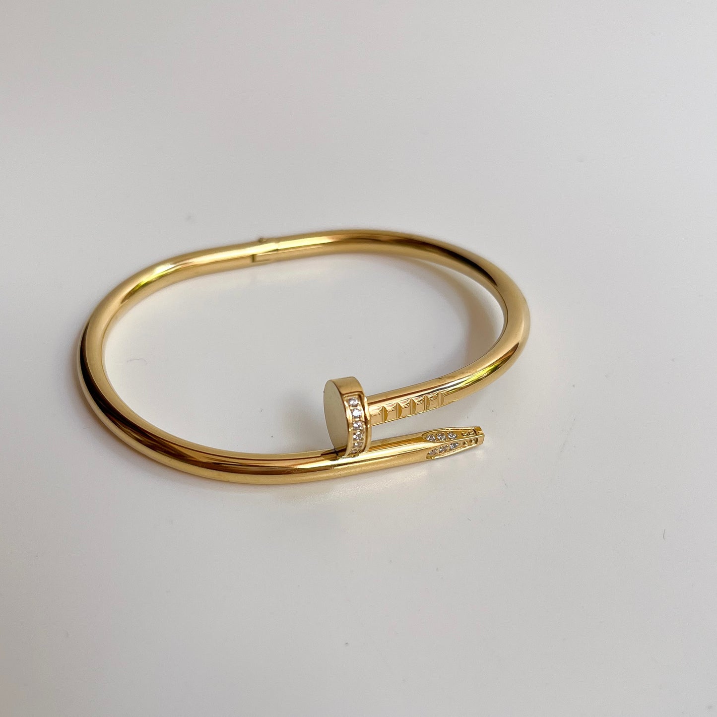 CZ Nailed It Bracelet