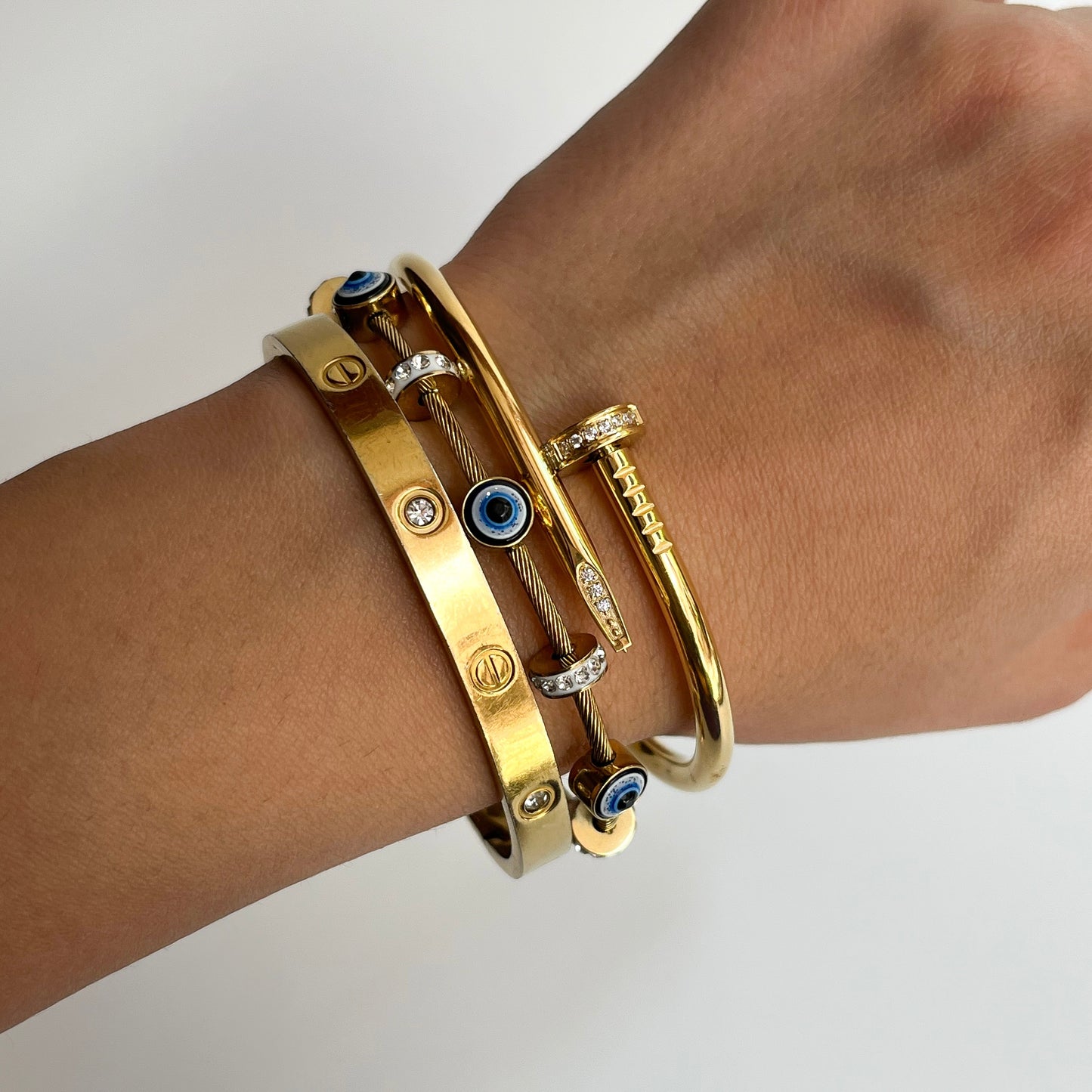 CZ Nailed It Bracelet
