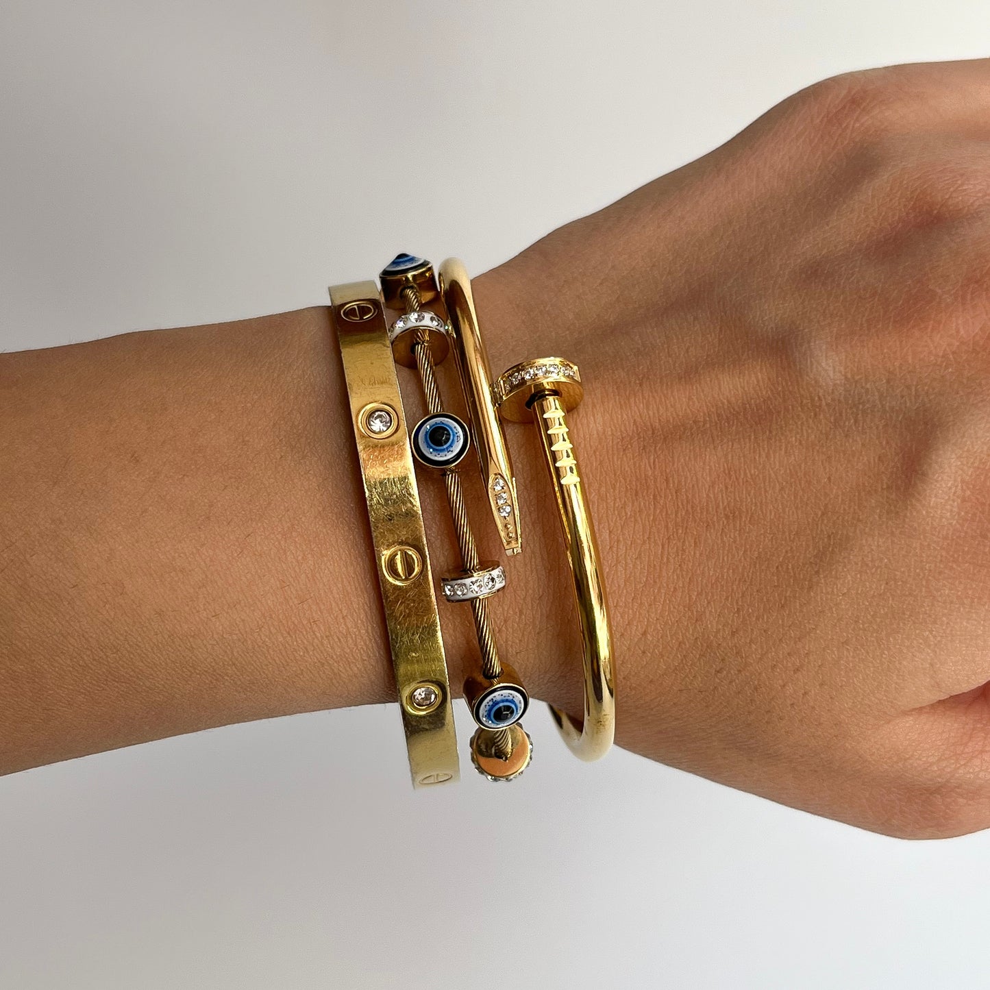 CZ Nailed It Bracelet