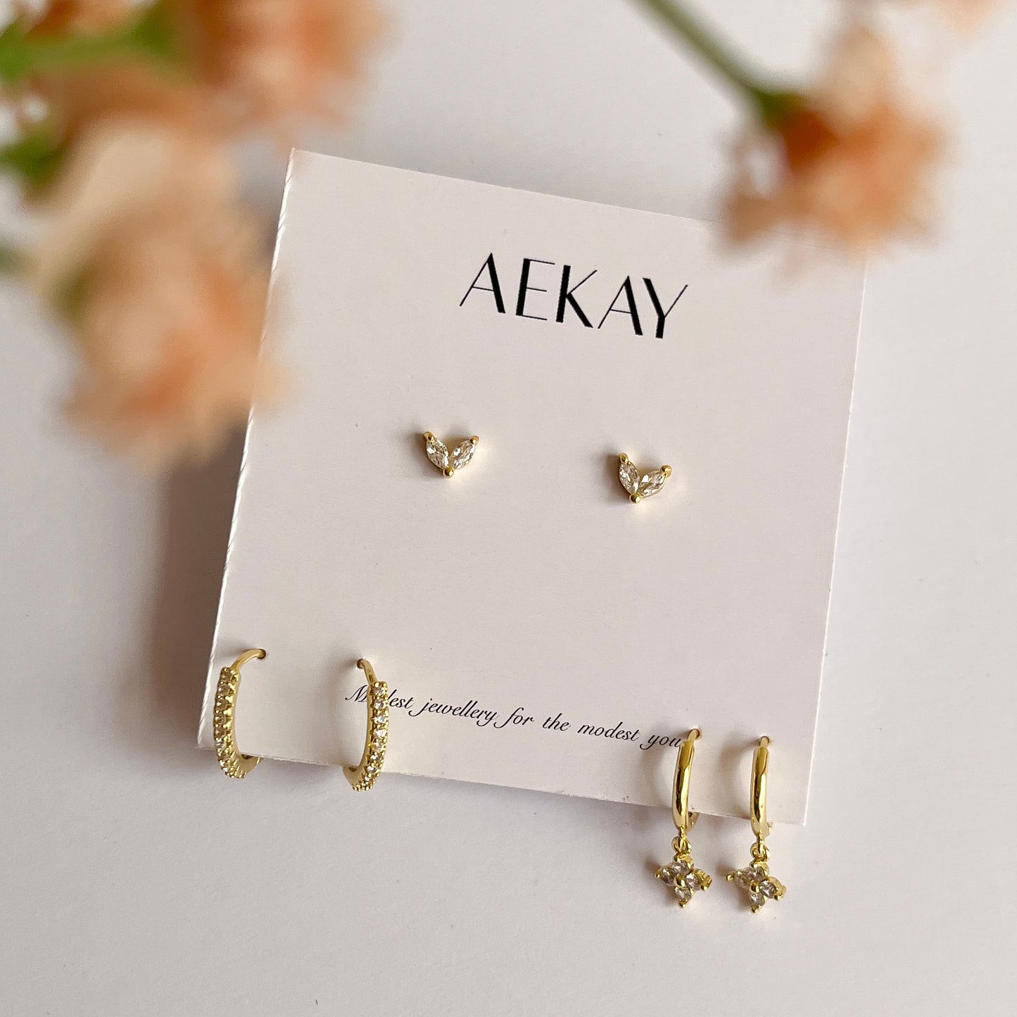 Trino (Set of 3 Earrings)