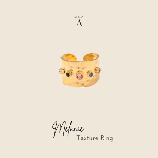 Melanie Textured Ring