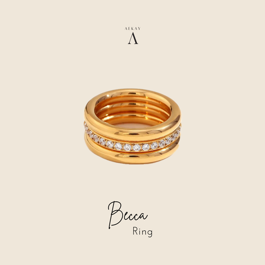 Becca Ring- Set of 3