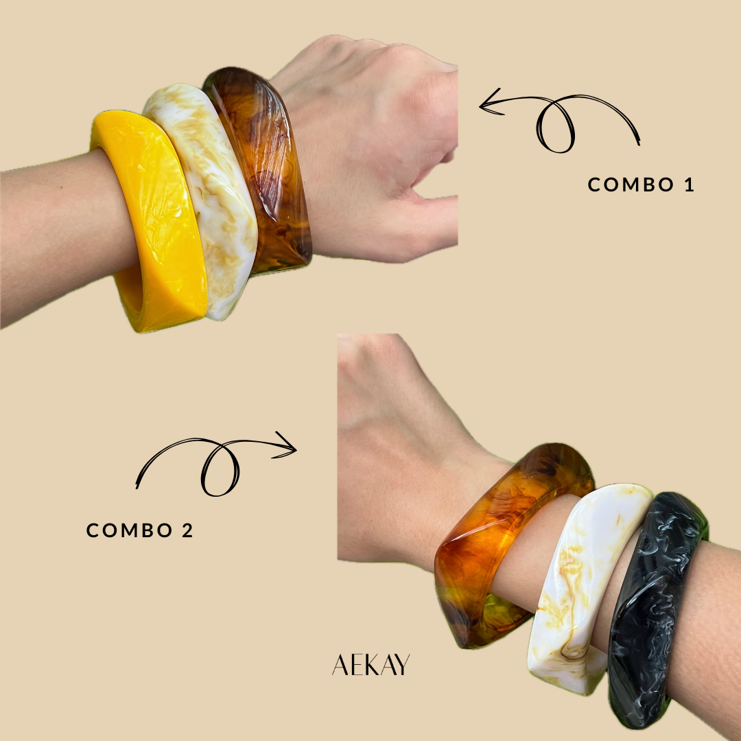 Dua Resin Bangles