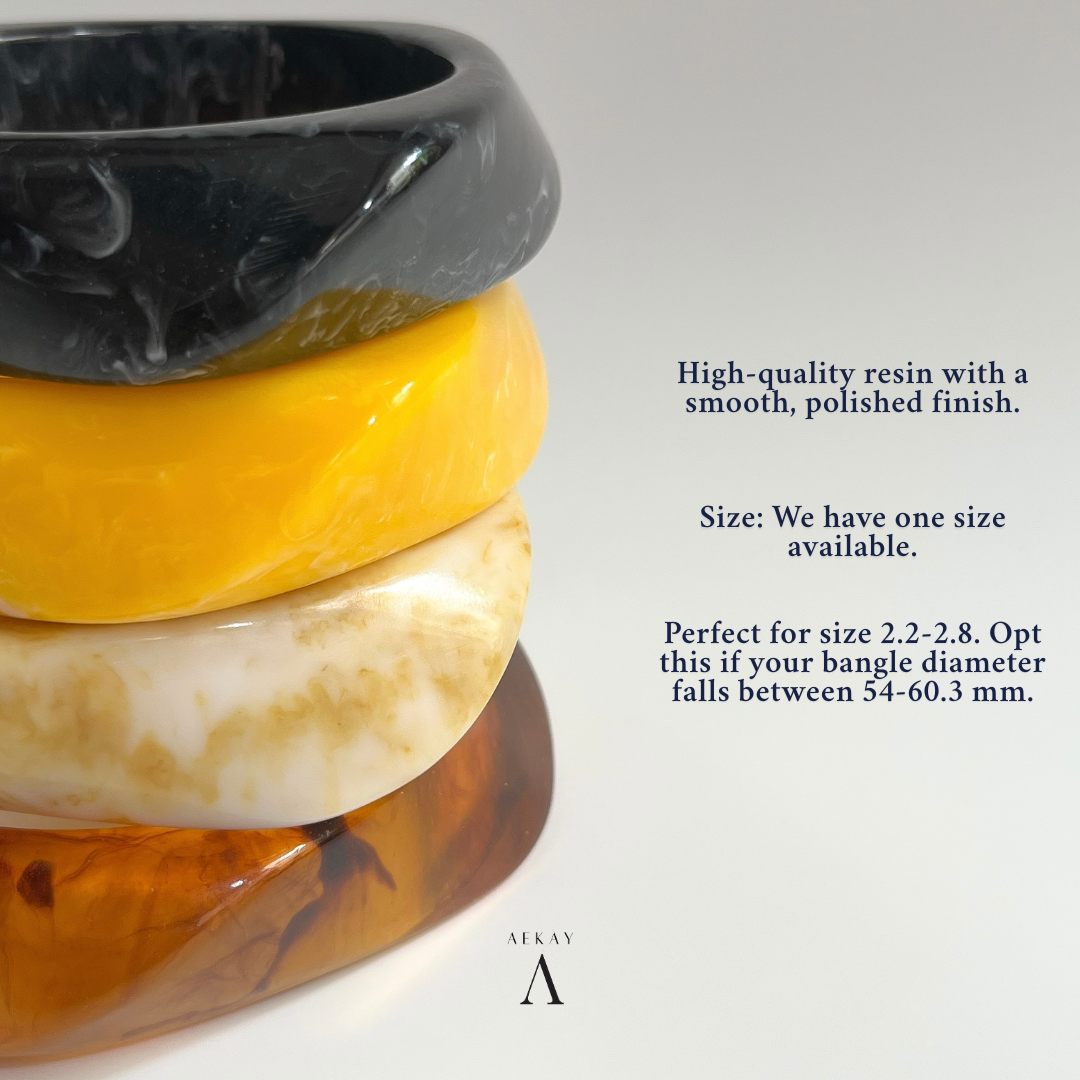 Amara Resin Bangles