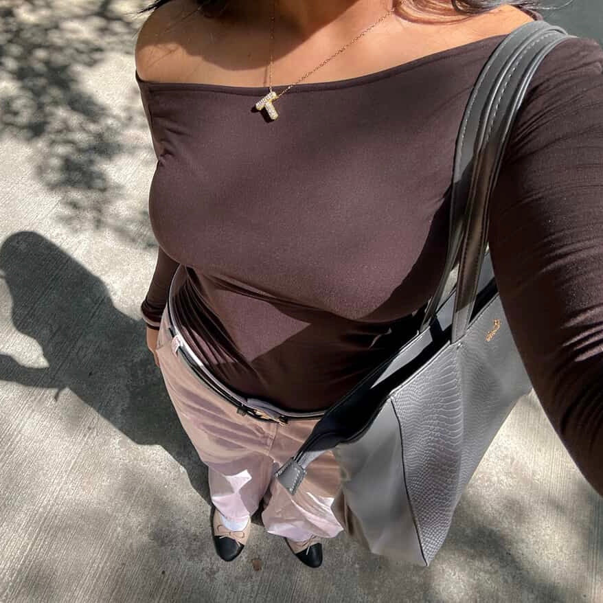 Icy Initial Necklace