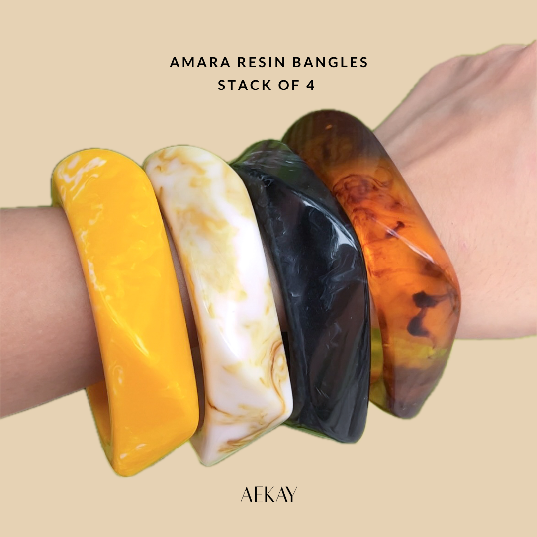 Amara Resin Bangles