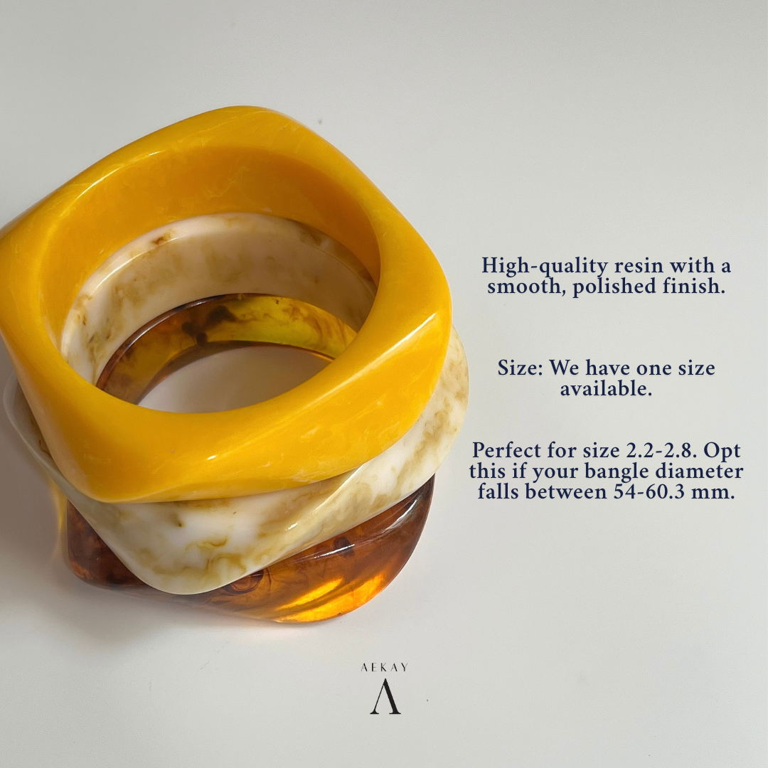 Dua Resin Bangles