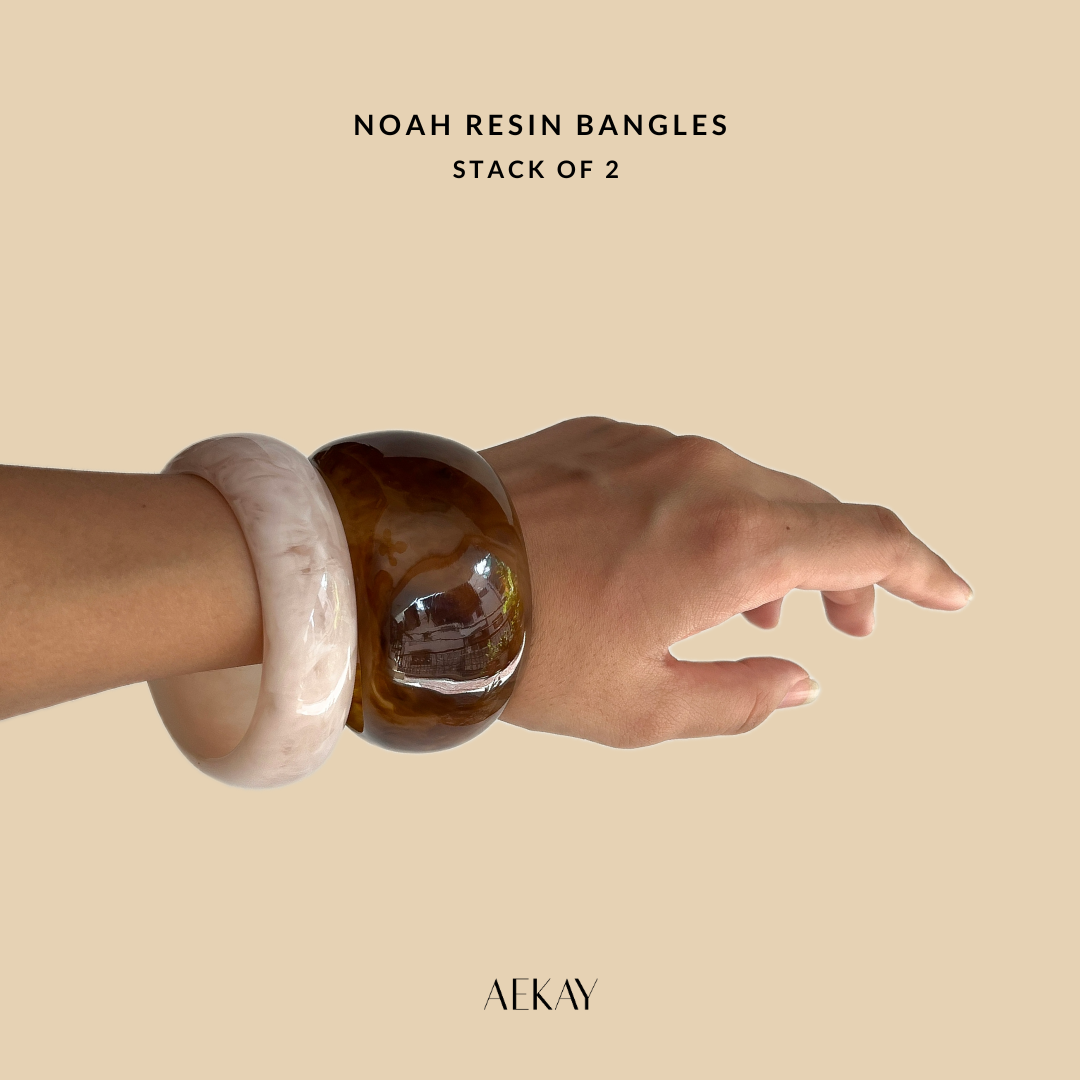 Noah Resin Bangles