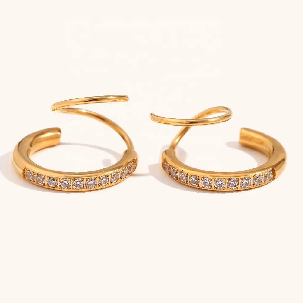 Gigi Twist Hoops