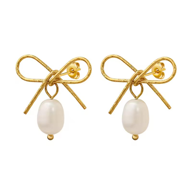 Grace Bow Earrings
