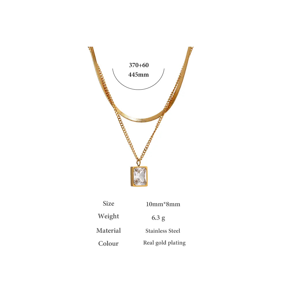 Iris Layered Necklace