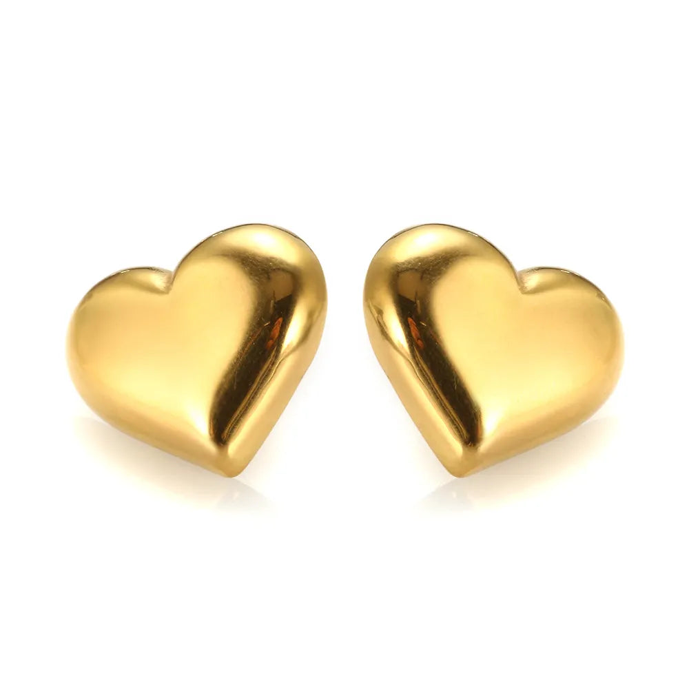 J'adore Heart Studs