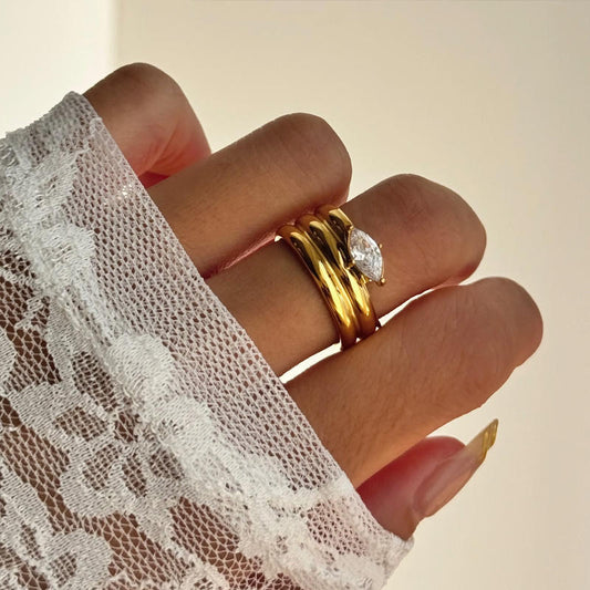 Marquise Band Ring