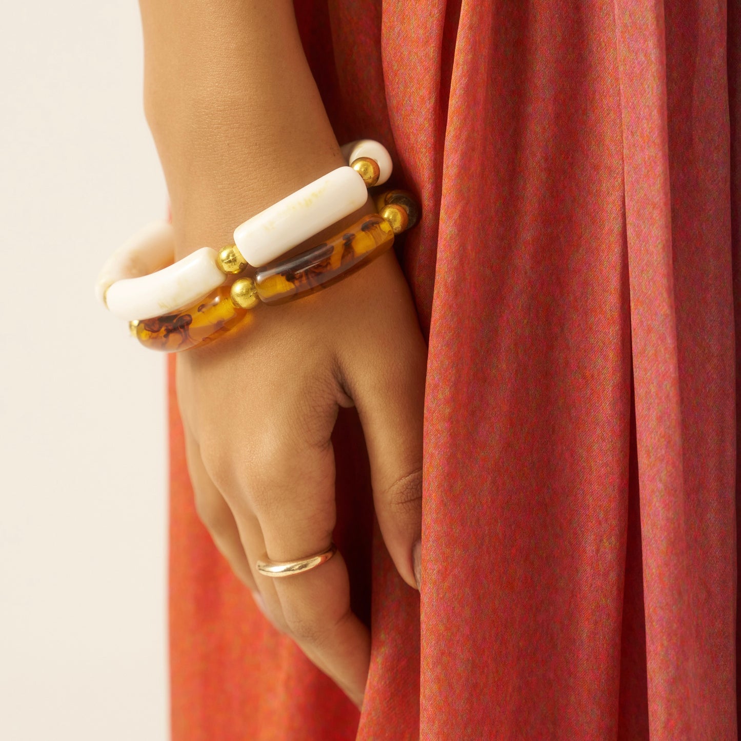 Maisie Acrylic Bracelet Stack