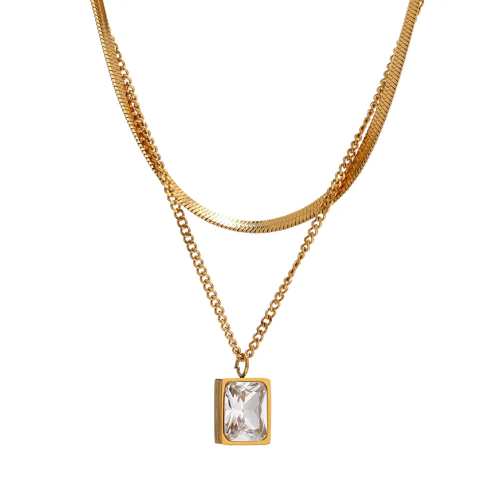 Iris Layered Necklace