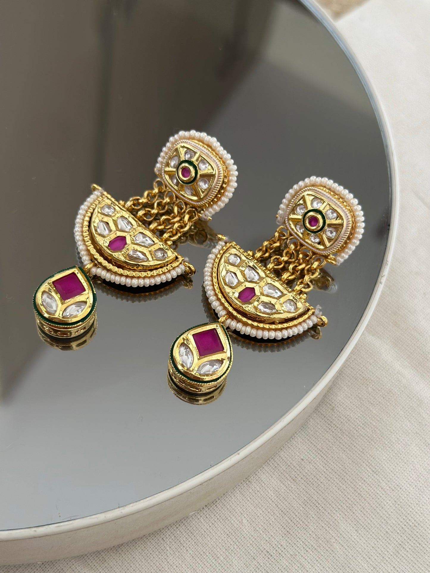 Naina Kundan Earrings