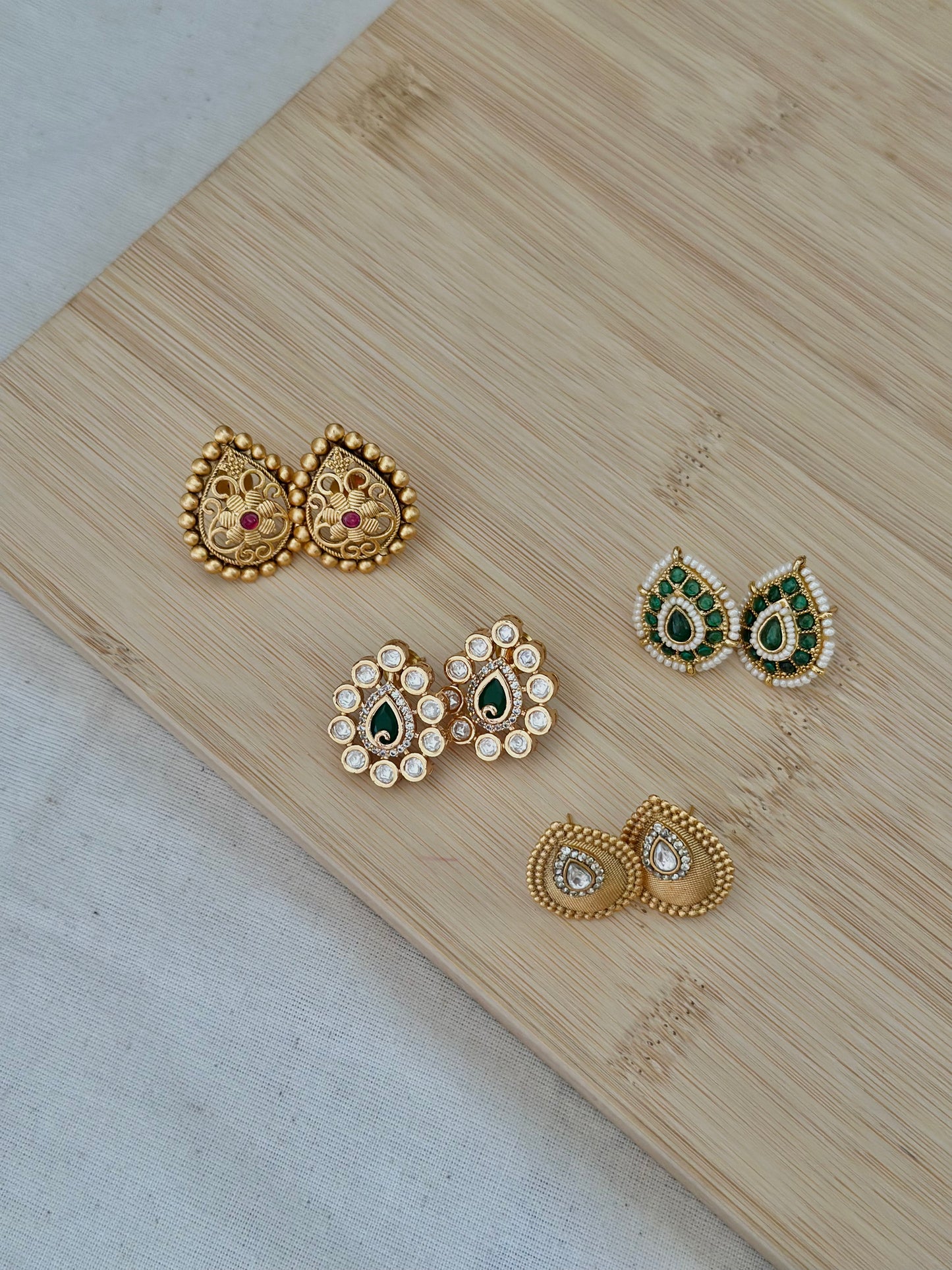 Zarna Pearl Studs