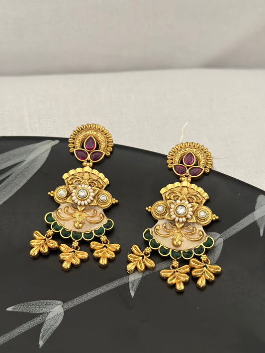 Aadya Gold Earrings