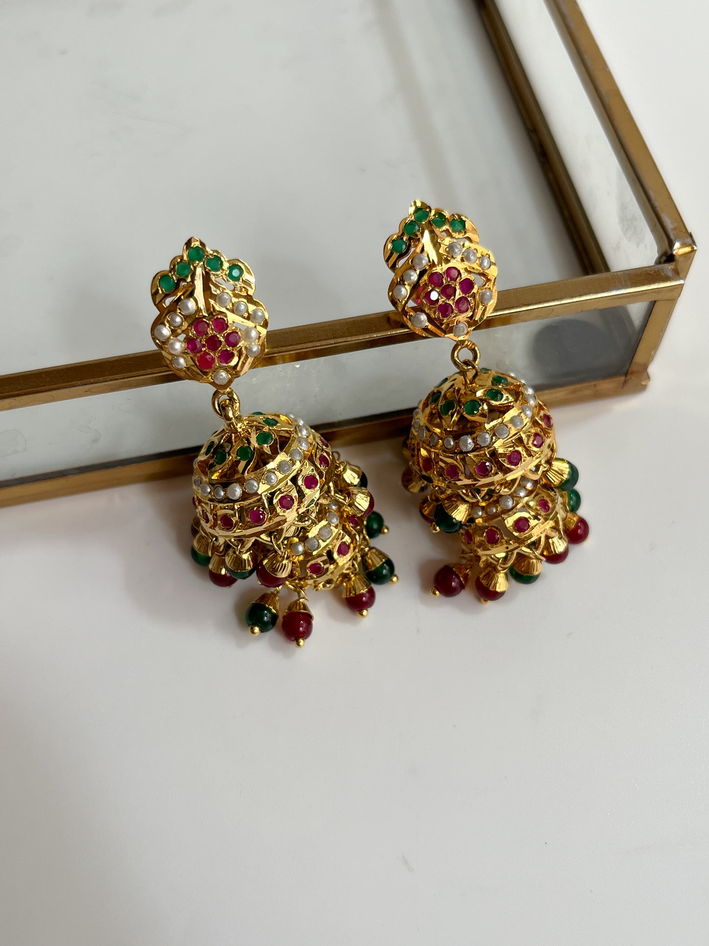 Regal Rani Jadau Jhumke
