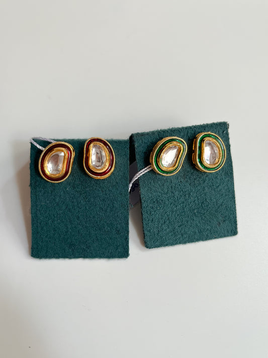 Meher kundan Studs