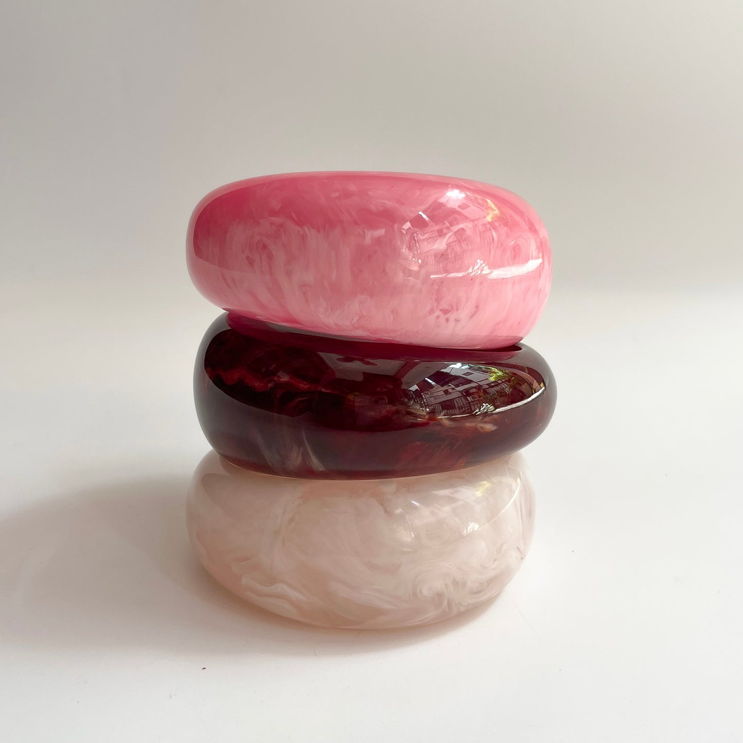 Bubble Resin Bangles