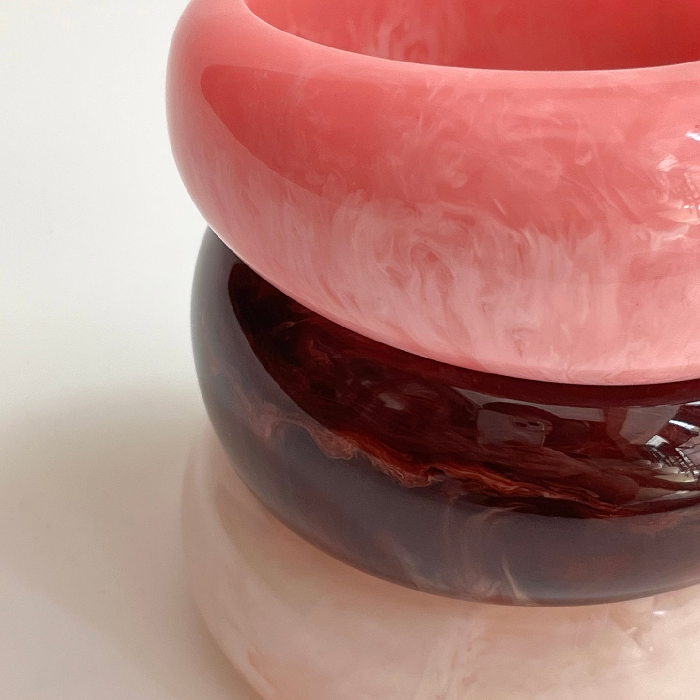 Bubble Resin Bangles