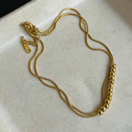 Hailey Layered Anklet
