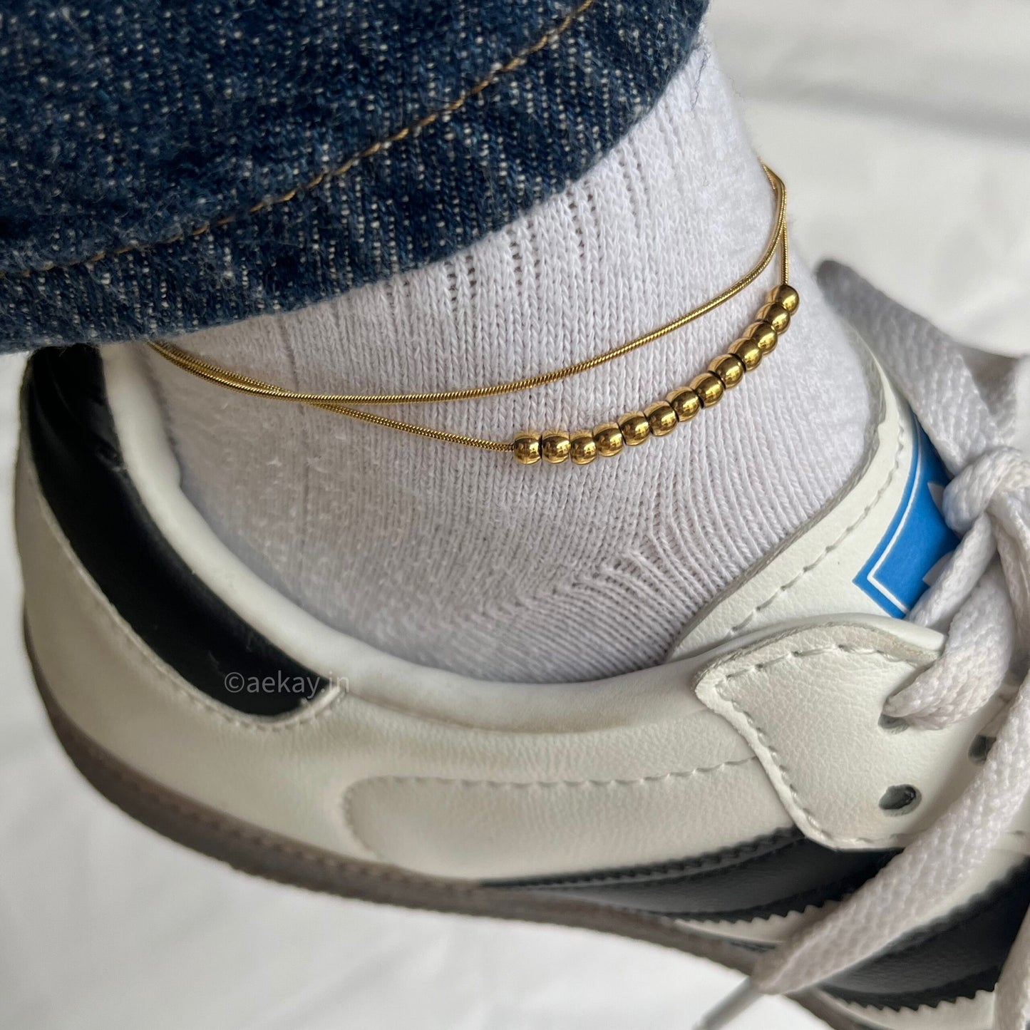 Hailey Layered Anklet