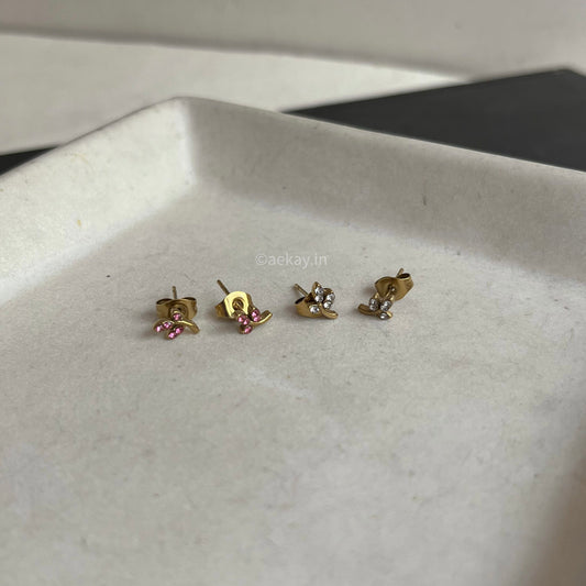 Mini Leaf Studs